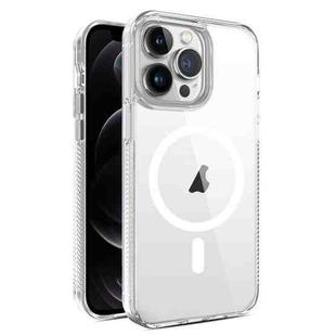 For iPhone 12 Pro Max 2.5mm MagSafe Acrylic Hybrid TPU Phone Case(Transparent)