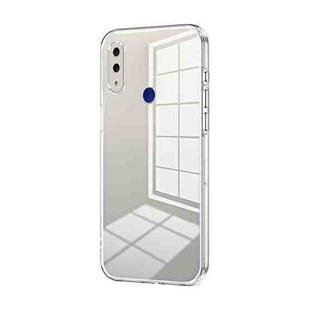 For Xiaomi Redmi Note 7 / Note 7 Pro Transparent Plating Fine Hole Phone Case(Transparent)