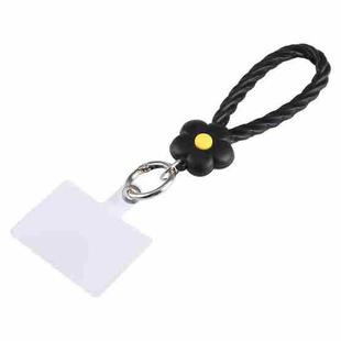 Universal Phone Flower Lanyard(Black)