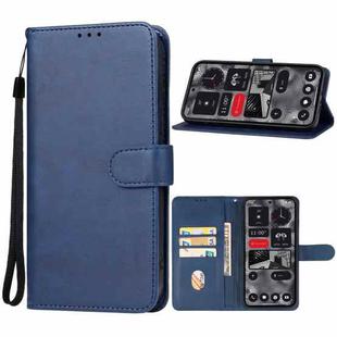 For Nothing Phone 2a Leather Phone Case(Blue)