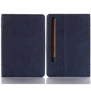For Samsung Galaxy Tab S9 Retro Book Leather Tablet Case(Dark Blue)