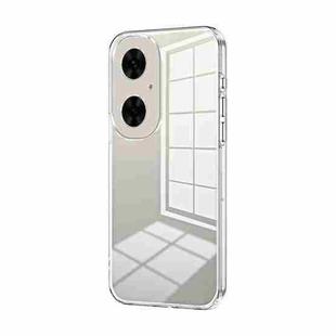 For Huawei Maimang 20 / nova 11i Transparent Plating Fine Hole Phone Case(Transparent)