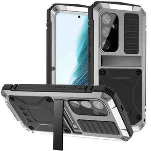 For Samsung Galaxy S25+ 5G R-JUST Life Waterproof Dustproof Shockproof Phone Case(Silver)