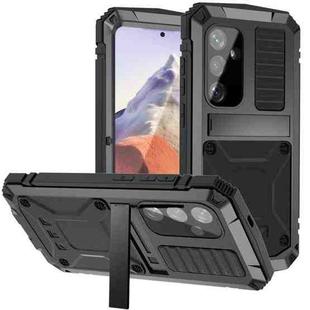 For Samsung Galaxy S25 5G R-JUST Life Waterproof Dustproof Shockproof Phone Case(Black)