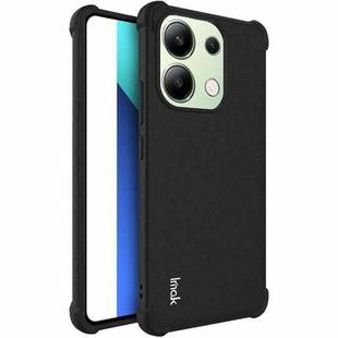 For Xiaomi Redmi Note 13 4G Global imak Shockproof Airbag TPU Phone Case(Matte Black)