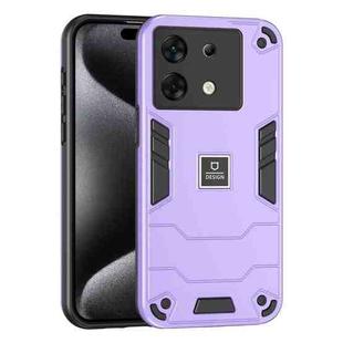 For Infinix Zero 30 2 in 1 Shockproof Phone Case(Purple)