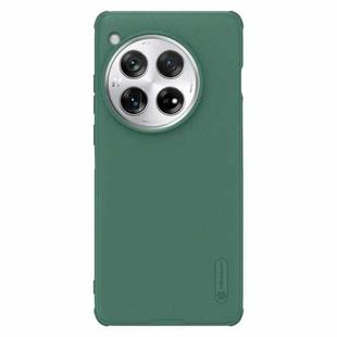 For OnePlus 12 NILLKIN Frosted Shield Pro Magnetic Magsafe Phone Case(Green)