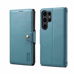 For Samsung Galaxy S23 Ultra 5G Denior Cowhide Texture Wallet Style Leather Phone Case(Blue)
