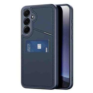 For Samsung Galaxy S25+ 5G DUX DUCIS Rafi II Series MagSafe Magnetic Holder RFID Phone Case(Blue)
