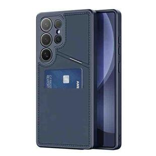 For Samsung Galaxy S25 Ultra 5G DUX DUCIS Rafi II Series MagSafe Magnetic Holder RFID Phone Case(Blue)