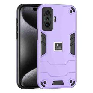 For Xiaomi Redmi K50 Gaming 2 in 1 Shockproof Phone Case(Purple)