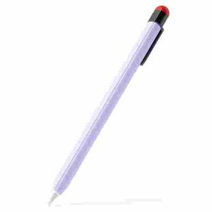 For Apple Pencil 2 Pen Clip Ultra Thin Series Stylus Pen Protective Case(Purple)