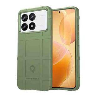 For Xiaomi Redmi K70 Pro Full Coverage Shockproof TPU Phone Case(Green)