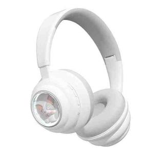 KE-31 Over-Ear RGB Light Bluetooth Headset(White)