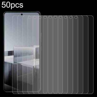 For Asus Zenfone 11 Ultra 50pcs 0.26mm 9H 2.5D Tempered Glass Film
