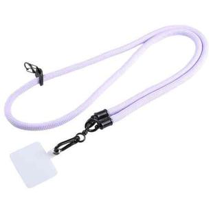 Universal Phone Solid Color Long Lanyard(Purple)