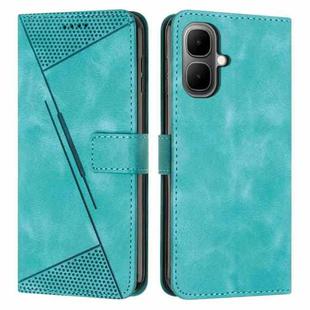 For Infinix Smart 10 4G / Tecno Pop 10 Dream Triangle Leather Phone Case with Lanyard(Green)