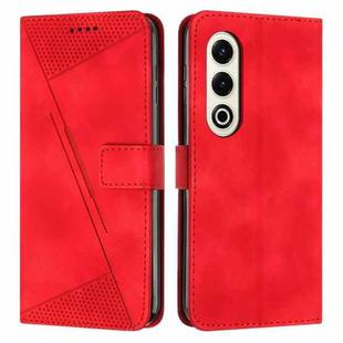 For itel S25 Dream Triangle Leather Phone Case with Long  Lanyard(Red)