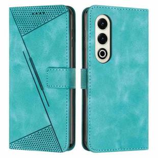 For itel S25 Dream Triangle Leather Phone Case with Long  Lanyard(Green)