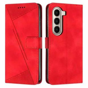 For itel A95 5G Dream Triangle Leather Phone Case with Lanyard(Red)