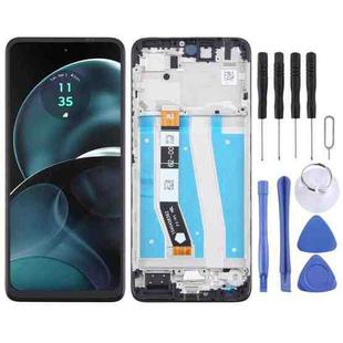 For Motorola Moto G14 OEM LCD Screen Digitizer Full Assembly with Frame