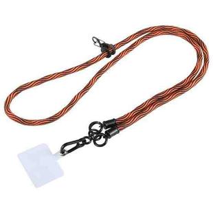 Universal Phone S Pattern Lanyard(Orange)