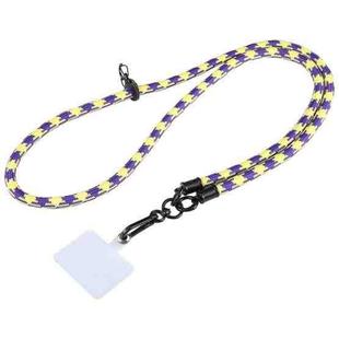 Universal Phone Pattern Lanyard(Purple Yellow)