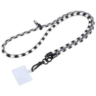 Universal Phone Pattern Lanyard(Black Red)