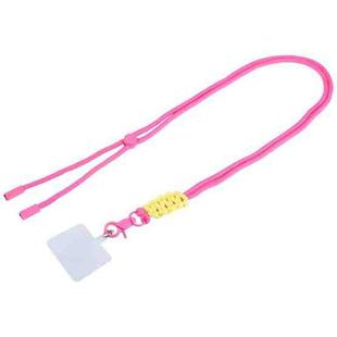 Universal Phone Spray Color Hardware Lanyard(Rose Red)