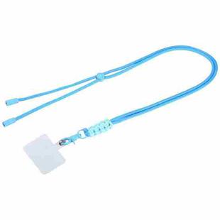 Universal Phone Spray Color Hardware Lanyard(Blue)