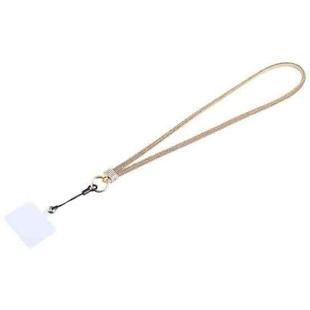 Universal Phone Flash Diamond Long Lanyard(Gold)