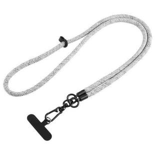 Universal Mobile Phone Crossbody Long Lanyard(Grey Black)