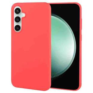 For Samsung Galaxy S23 FE 5G GOOSPERY SOFT FEELING Liquid TPU Soft Phone Case(Red)