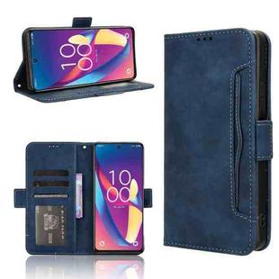 For TCL 50 XL 5G Skin Feel Calf Texture Card Slots Leather Phone Case(Blue)