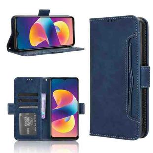 For TCL 50 LE Skin Feel Calf Texture Card Slots Leather Phone Case(Blue)