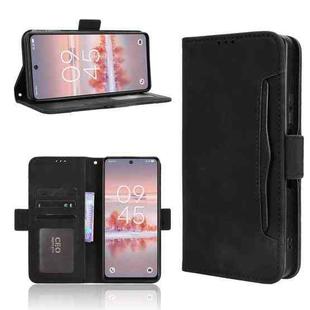 For TCL 60 NxtPaper Skin Feel Calf Texture Card Slots Leather Phone Case(Black)