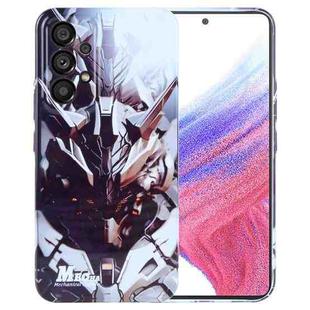 For Samsung Galaxy A53 5G Painted Pattern Precise Hole PC Phone Case(Golden Robot)