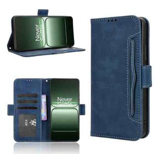 For OnePlus Ace 5 Racing 5G Skin Feel Calf Texture Card Slots Leather Phone Case(Blue)