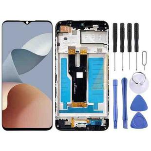 For ZTE Blade A73 4G 7060 LCD Screen Digitizer Full Assembly with Frame