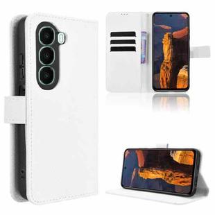 For itel A95 5G Diamond Texture Leather Phone Case(White)