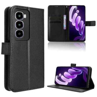 For itel City 100 4G Diamond Texture Leather Phone Case(Black)