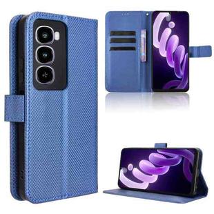 For itel City 100 4G Diamond Texture Leather Phone Case(Blue)
