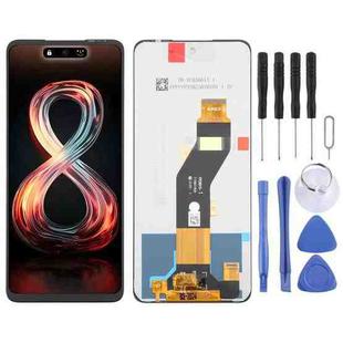 For Infinix Smart 8 Pro X6525B OEM LCD Screen with Digitizer Full Assembly