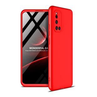 For Vivo V19 (Global Official Version) GKK Three Stage Splicing Full Coverage PC Protective Case(Red)