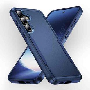 For Samsung Galaxy S24+ 5G Pioneer Armor Heavy Duty PC + TPU Phone Case(Blue)