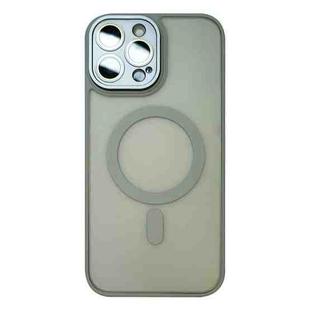 For iPhone 14 Pro MagSafe Skin Feel Phone Case with Lens Film(Primary Color)