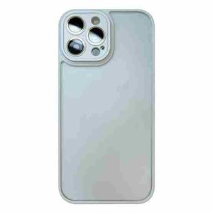 For iPhone 15 Pro Skin Feel Phone Case with Lens Film(White)