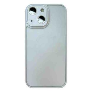 For iPhone 14 Skin Feel Phone Case with Lens Film(White)