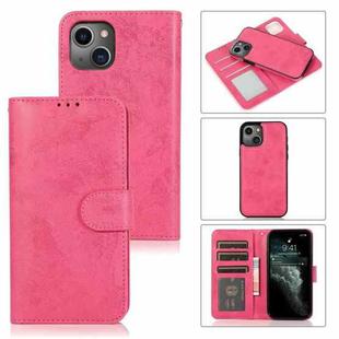 For iPhone 15 Plus 2 in 1 Detachable Phone Leather Case(Pink)