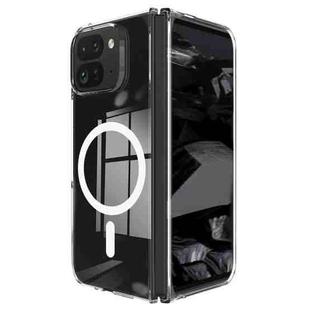 For Google Pixel 10 Pro Fold Scratchproof PC Transparent MagSafe Phone Case